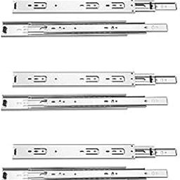 SANJARI Telescopic Channel 4 Ball Bearing Silver Drawer Channel (500 mm 20 Inch) (PACK of 3)-image-24