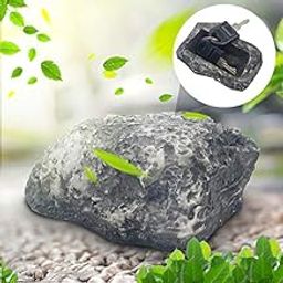 Outdoor Spare Garden Key Box Rock Hidden Hide In Stone Security Safe Storage Hiding Containers Mini Safe Box Mni locker Dropship-27
