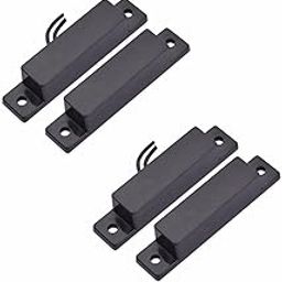 iota402 Wired Magnetic House Security Alarm Sensor for Door and Windows | Home Alarm System with Screws (Pack of 2)-11