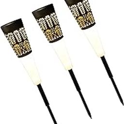 Drumstone (𝗦𝗽𝗲𝗰𝗶𝗮𝗹 𝟭𝟬 𝗬𝗲𝗮𝗿𝘀 𝗪𝗮𝗿𝗿𝗮𝗻𝘁𝘆 Pack of 5 - Solar Pathway Lights – Outdoor Waterproof LED Garden Lamps – Auto On/Off – Energy-Saving Landscape Lighting – No Wiring Needed-image-6
