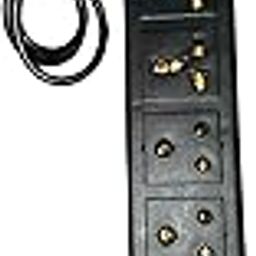 Poornima Enterprises™ 6-Socket Extension Box with Single Main Switch & Power Cutoff Fuse – Universal Power Strip for TV, Computer, and Home Use-23