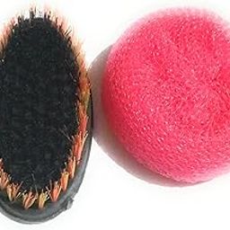 dannu Cloth Cleaning Brush Nylon Scrubber Combo Pack (Set of 2) Color as per Stock Available-4
