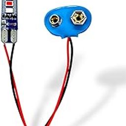 Star shop 9V RGB Flasher Light | Police Light for Bikes | Bicycles | Cars Crystal Cone Shaped Multicolor Blinking Strobe Light/Parking Light for Universal - 2 pcs-18