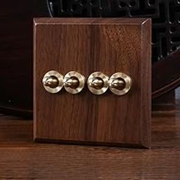 The Style SutraWooden Lighting Switch Plate Premium Outlet Panel for Hotel Kitchen Room Four Levers|Home & Garden | Home Improvement | Switch Plates & Outlet Covers-image-65