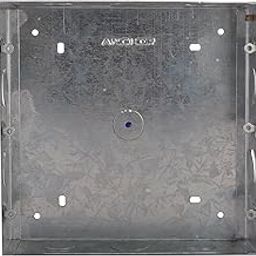 ANCHOR Metal Roma 18 Module GI Box (Standard Size, Silver)-11