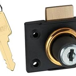 Shrida MP06 Multipurpose Cabinet Locks with 2 Keys Each | Powder-Coated Finish | Iron & Zinc Body | Secure Drawers, Lockers & Cabinets (Pack of 10)-image-48