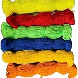ABB Ropes & Niwars Nylon Rope, 2mm Thickness, Durable Utility Rope for Indoor & Outdoor Use | Ideal for Clothesline, Packing, Crafting, Multicolor - 2mm (Pack of 5)-image-86