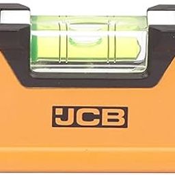 JCB 250mm Torpedo Level, Aluminum body shock absorbance end cap accuracy: 0.5mm/m, 22025800-image-7