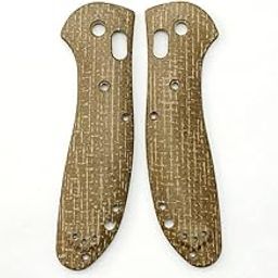 1Pair Knife Handle Patch Fits for Benchmade Griptilian 551, Custom Micarta Scales Handle with 3 Sets Screws (Size : Desert color)-image-73