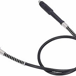 UPTODATETOOLS Rotary Grinder Flexible Shaft Power Drill Extension Cable Chuck Grinder Attachment Rotary Tool 1/8in Clamping Rang-image-8