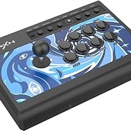 PXN Arcade Stick, 008 Fight Stick Game Controller Joystick Green Axis Mechanical Buttons USB Wired Connection for PC/PS4/PS3/Xbox Series X|S, Xbox One-22