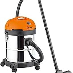 Zureni Vacuum Cleaner Wet and Dry 20 Litre Stainless Steel Metal Tank Powerful Suction & Blower High Power Vaccum Canister for Home Office Cleaning-image-17