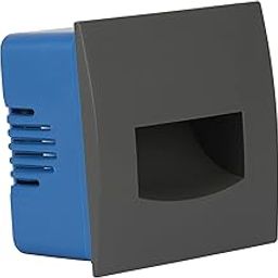 PRILUCE 3W LED Recessed Footlight | IP65 Waterproof Step Light | 3000K Warm White | Graphite Grey | SMD LED | Compact Architectural Stair Light-image-66