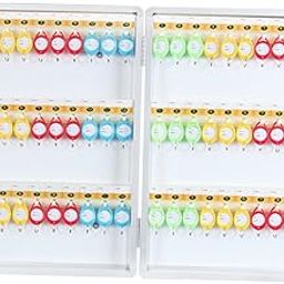 Key Lock Box Wall Mounted Key Keep Case for Apartment Hotel Property Managers 72 Position | Facility Maintenance & Safety | Access Control Equipment | Lock Boxes-11