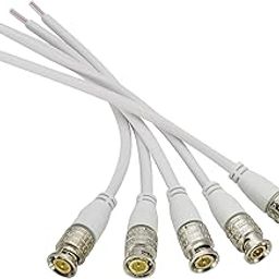 NisDeal 20CM/7.8inch BNC Male to DC Male Extension Cable for CCTV, DVR, Network Camera-picture-18