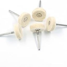 Kwick Cut+® Premium Felt Polishing Wheel Set 25x6mm 5pcs | 3mm Shank for Dremel Rotary Tool | Buffing Wheels for Metal, Jewelry, Glass, Wood, Plastic | Mini Drill Accessories for Fine Polishing-image-92