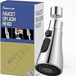 Specule Flexible Faucet Splash Head for Kitchen Sink | Mesh Spray/Stream/Dual Aqua Blade | Strong Water Boost | Convenient Tap Extension for Easy Access - Upgrade Your Kitchen-24