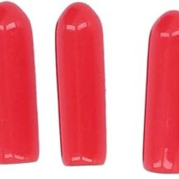200 Pcs Flexible Thread Protective Screw End, Thread Protective Capuchon Caoutchouc Souple 2mm, PVC Screw End Joint Protector Male Thread Soft Rubber Red (4mm/0.16in)-image-37
