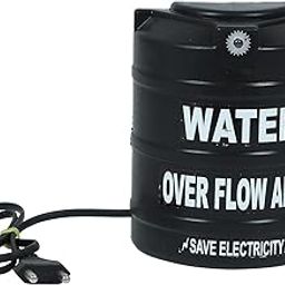 LUCKYMORDEN Water Tank Alarm Overflow Bell| Water Overflow Alarm with Sensor,Water Overflow Alarm with Voice Sound, Water Alarm Overflow with Sensor, Water Tank Alarm(Black)-4