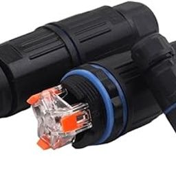 KOKYLEZN IP68 Waterproof Cable Connector KVF2003/2505 2 in 2 Out 2Pin 3Pin 4Pin 5Pin Adapter Electrical Terminal Wire Connector(KVF-2505-4Pin)-image-53