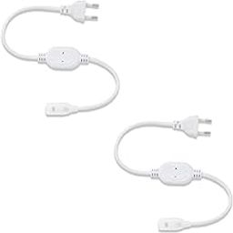 SEER Led Rope Light Adaptor 3014 Rope Light Adapter 220v, 2 pin 6mm Plug for Flexible Strip Rope Light Connector Adaptor White Indian Plug- Pack of 4 pcs-picture-23
