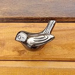MIX&MATCH HOME IMPROVEMENT Knobs Antique Black Sliver 6pcs Animal Birds Style Art Decorative Drawers Dresser Cabinet.-image-31