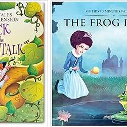 Fairy Tales Comprehension: Jack and the Beanstalk & My First 5 Minutes Fairy Tales The Frog Prince: Traditional Fairy Tales For Children (Abridged and Retold)-image-14