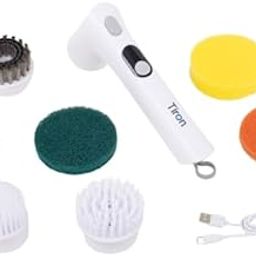 TIRON THS 16Kg Torque Ensuring Powerful Scrubbing / 7 Accessory Brushes/Sink and Utensil Cleaning Motorised Scrubber / 90 Min Run Time-image-96