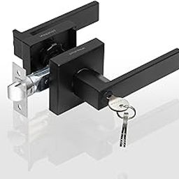 Plantex New Age Heavy Duty Mortise Lock/Main Door Lock Set with 3 Keys/Mortise Door Handle Lock/Door Locks for Residential & Commercial Spaces (Black) Zinc And Brass-image-13