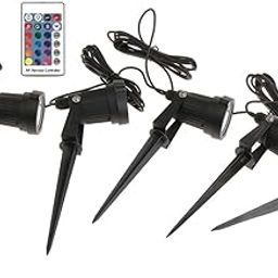 CLUB BOLLYWOOD® Garden Lights Ground Stake Lamps Pathway Lights for Driveway Walkway Outdoor| Yard, Garden & Outdoor Living | Landscape & Walkway Lights'|1 Set Stake Landscape Lights(6 Lights)-image-54