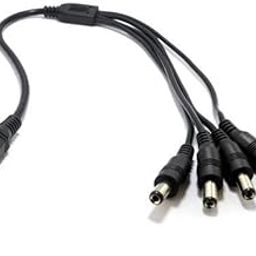 A1 Gadgets 1 Female to 4 Male Splitter 4 Way Plug Cable Connector 5.5mm * 2.1mm 12V DC Adapter for CCTV Camera LED Strip DIY etc-picture-11