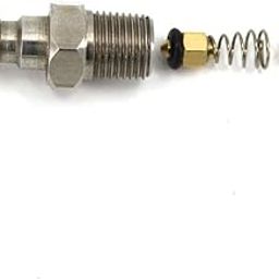 Ubervia PCP Force High Pressure 1/8NPT M10x1 1/8BSPP 8MM Quick Coupler Connector Sock Fil lMale Plug : Male Plug x 1-image-16