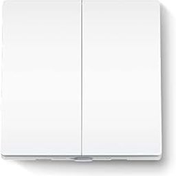 Tapo Tp-Link S220 Smart Light Switch 2 Gang 1 Way, Remote And Voice Control,Away Mode,No Neutral Required,Battery Included,Work With Alexa & Google Home, Hub Required Sold Separately-13