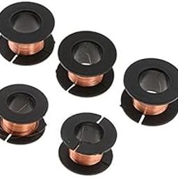 CALANDIS™ 2x5 Rolls 0.1mm Copper Soldering Solder PPA Enamelled Repair Reel Wire-10