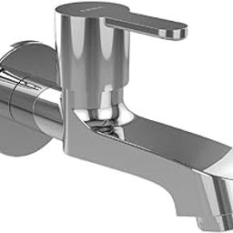 Cera F1015151 Stainless Steel Bib Cock With Wall Flange And Aerator, Silver, Polished Finish-image-10