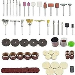 DIY Crafts Design No # 3, Pack Of 100 Pcs, Drill Bit Rotary Tool Set Accessories 1/8" Shank Grinding Sanding Engravin (Design No # 3, Pack Of 100 Pcs)-picture-23