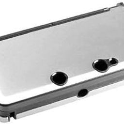 OSTENT Anti-Shock Hard Aluminum Metal Box Cover Case Shell Compatible for Nintendo 3DS Console Color Silver-20