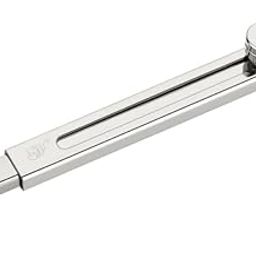 Nixnine Stainless Steel Window Stay Adjustable from Security Window Latches Catch Eye Cabin Hook 10" Silver Pack of 3-21
