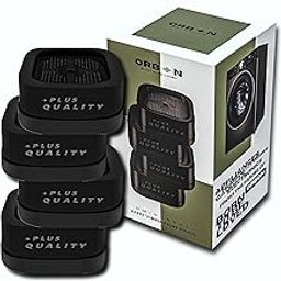 ORBON Laser Engraved Anti Vibration Pads for Washing Machine | Vibration Stopper Foot Pad 4 PC Set | Legs Gripper for Washers & Dryers | Shock Absorber Anti-Slip Support for Stability & Noise Control-12