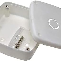 Speedio® PVC Smart Square Junction Box 4x4 Inches for CCTV Cameras (Rounded Edge) (8)-24