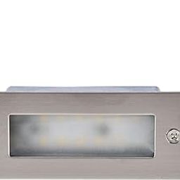 Step Lights,Waterproof Stainless Steel Rectangle Landscape Staircase Lights for Indoor Outdoor 110‑220V for Stairs,Pathway,Walkway-image-78