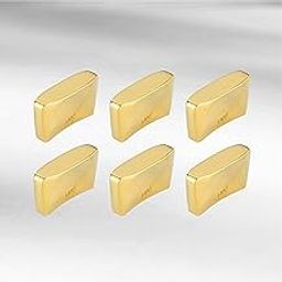 LAPO 6 Pack Superior Cabinet Knobs, Drawer Pulls, Knobs for Dresser Drawers, Drawer Knobs Handle, Kitchen Knobs (PVD-Gold Finish) Pack of 6 pcs-7