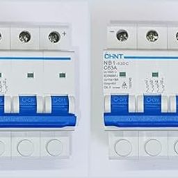 CHINT DC MCB 1000V 63A CHINT NB-1 63 DC C63A MINIATURE CIRCUIT BREAKER - 02 Qty-8