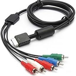 TCOS TECH Component AV Cable for PS3 and PS2 Audio Video Composite Cable for Sony PS2 and PS3-8