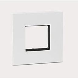 Legrand Arteor Cover Plate with Frame - 2 Module (White, Pack of 2)-11