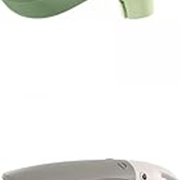 HEAVENGLOW 2X Reusable Doorknob Cover Sleeve Silicone Door Handle Stoppers Gray Green-image-32