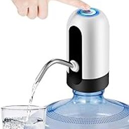Electric Water & Oil Dispenser Pump for 20 Litre Bottle | Automatic Water Can Dispenser with Tap | USB Rechargeable Bottle Pump for Home, Kitchen, Office | Portable 20L Water/Oil Pump-image-97