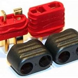 A-3ONE3 Amass T Style Male-Female Connector Pair with Insulating Caps (2 pair)-picture-15
