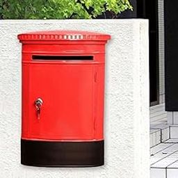 The Style SutraWall Mounted Mailbox Charity Collection Donation Box for Contest Fundraising Red-image-40