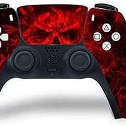 ELTON PS5 Controller Skin Vinyl Decal Sticker Protective Cover for Sony PlayStation 5 PS5 Duals hock Wireless Gamepad SKIN design263-23
